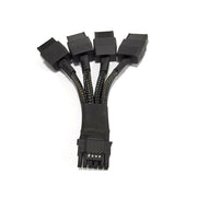 Genuine PNY ATX 3.0 PCIe 5.0 600W 4 x 8 Pin to 12VHPWR 16 Pin Power Adapter Cable for NVIDIA GeForce RTX 4090, RTX 4080, and RTX 3090 Ti