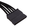 Corsair Type 4 6-Pin to 4x SATA Power Cable for RMe Series™ Modular PSU - Tech Junction