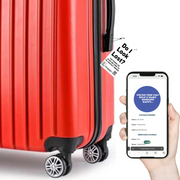 2x Smart NFC 'Do I Look Lost' Luggage Tags with Smart Passive Tracking