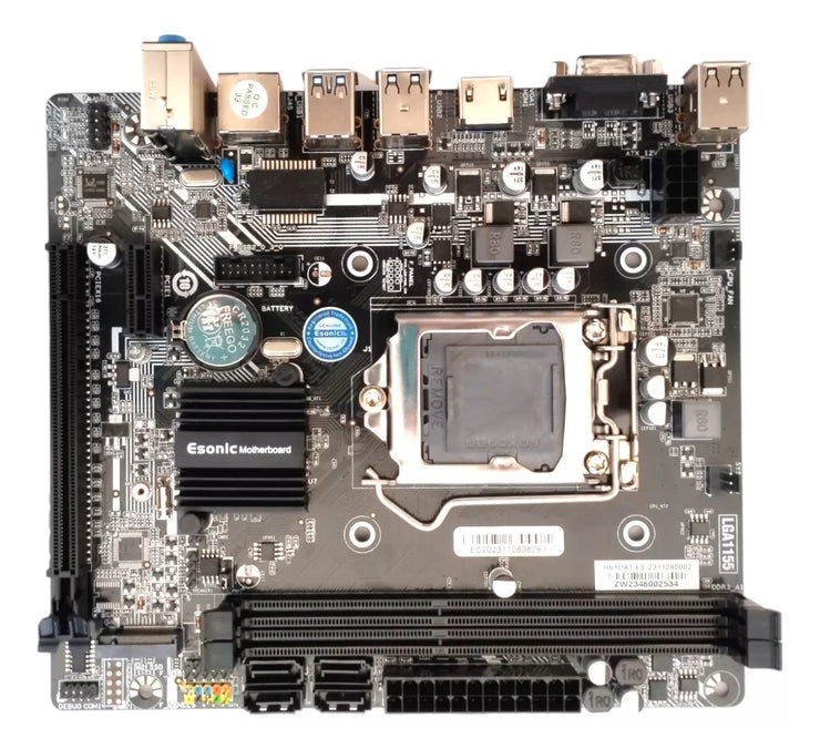 Esonic H61DA1 LGA 1155 M.2 m-ATX DDR3 Motherboard