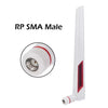 Dark Player 2 Pack AX1800 WiFi High Gain Antennas | RP-SMA Male | 2.4GHz | 5GHz | 6GHz | White