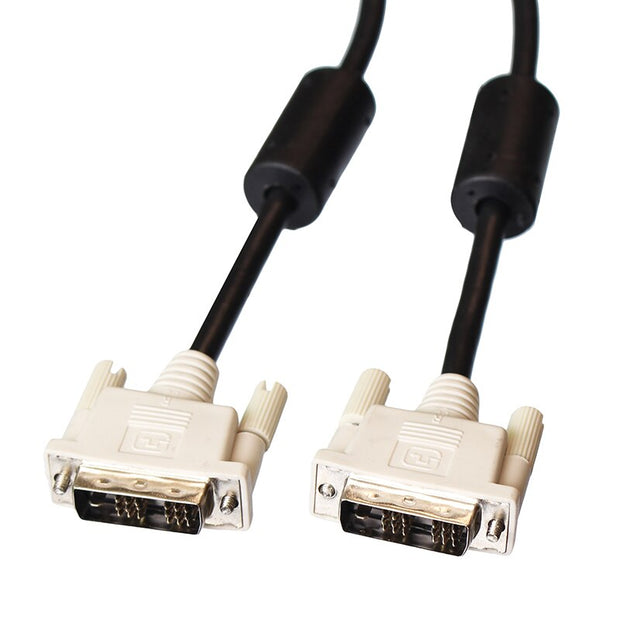 DVI Male to DVI Male DVI-D Video Cable - 1.5m