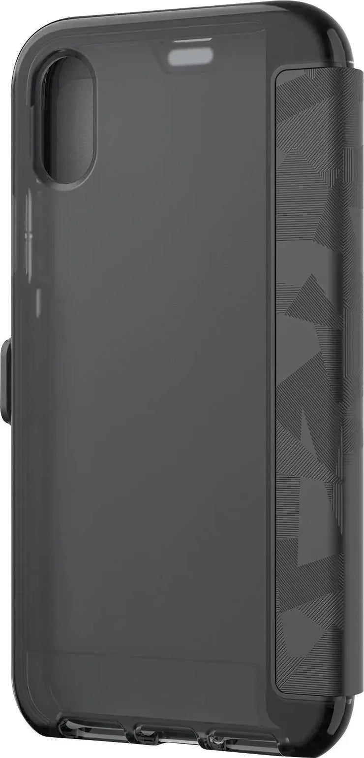 Tech21 - Evo Wallet Case for Apple® iPhone® X and XS - Black