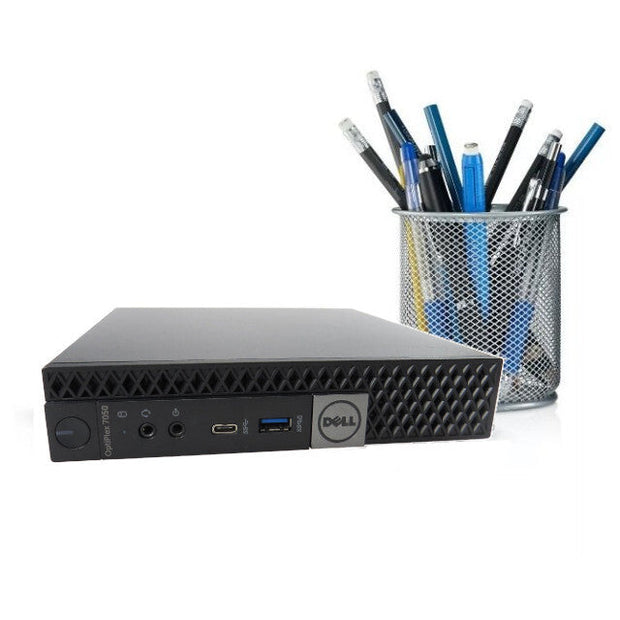 Tech Junction Signature Office PC - Dell OptiPlex 7060 USDT PC | Intel Core i7-8700 @ 4.60GHz | 16GB RAM | 256GB NVMe | 500GB Storage | Ex-Demo