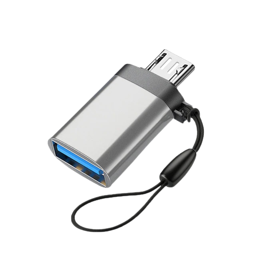 Dark Player USB 3.0 to Micro USB OTG Adapter |  Silver