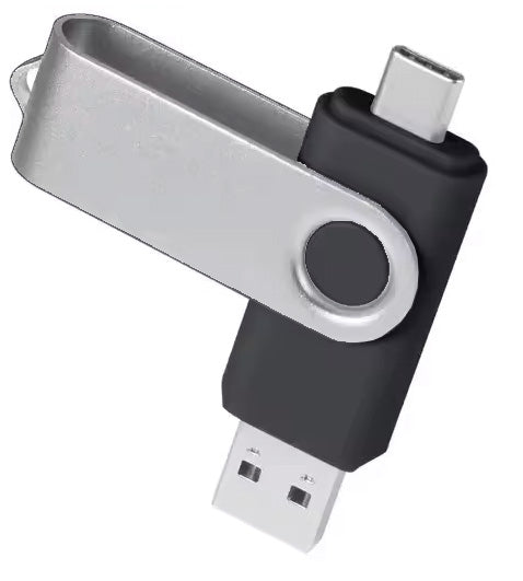 Dark Player Ultra Multi Drive Go - 64GB USB Type-C, Type-A, and Micro USB Flash Drive