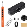 Dark Player S1 Mini Portable USB Rechargeable Soldering Iron Kit | Type-C Rechargeable | Adjustable Temperature | Digital Display | Orange | In-Store Only