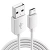 Dark Player 10m USB-A to Micro USB Charge-Only Cable | Extra Long 2A Power Cable | White