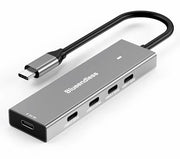 Dark Player Blueendless 4-in-1 USB Type-C Hub with 4 USB-C Ports and 1 Type-C Power Supply Port