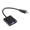 Dark Player Full HD 1080P HDMI to VGA Adapter | HDMI Male to VGA Female Converter | One-Way HDMI to VGA