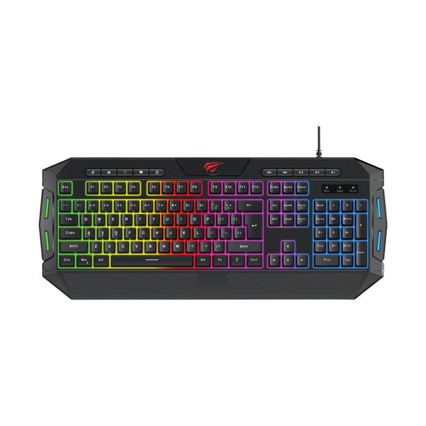 Dark Player 4-in-1 RGB Gaming PC Control Combo - Keyboard, Mouse, Headset & Mouse Pad