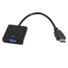 Dark Player Full HD 1080P HDMI to VGA Adapter | HDMI Male to VGA Female Converter | One-Way HDMI to VGA