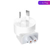 Dark Player AU Wall Plug Adapter Converter for Apple MacBook, iPad & iPhone Chargers | Australian Duckhead Plug Replacement | White | In-Store Only