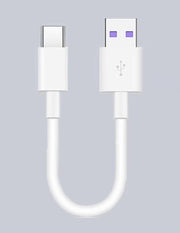 Dark Player USB-A to USB-C Fast Charging Data Cable, 2A, 0.5m (2-Pack)