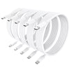 Dark Player 5-Pack USB C to USB Type-C Cable 65W GaN Fast Charging, 2m