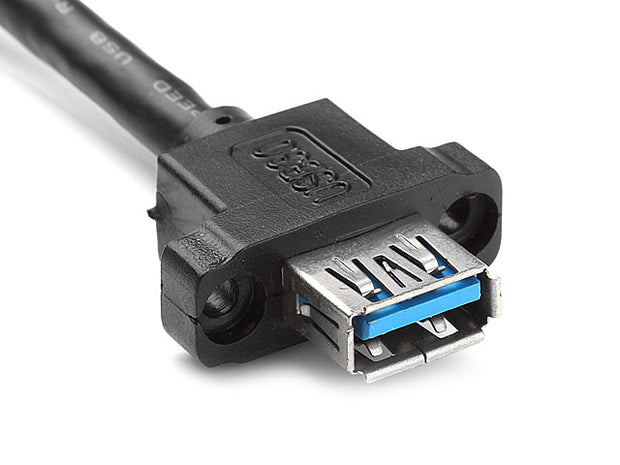 USB 3.0 Front Panel Motherboard Cable | 19/20-Pin Header to USB 3.0 Female (65cm)