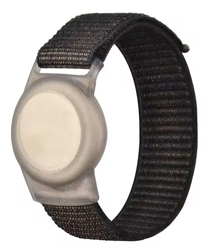 Smart Tracker Wrist & Ankle Band – Works with Apple Find My (iOS Only) | Water-Resistant, Replaceable Battery, Includes Tracking Tag - Black