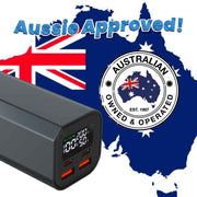 Laser 100W PD Power Bank 20000mAh with LED Display (Black)| Fast Charge for Laptops, Tables and Phones
