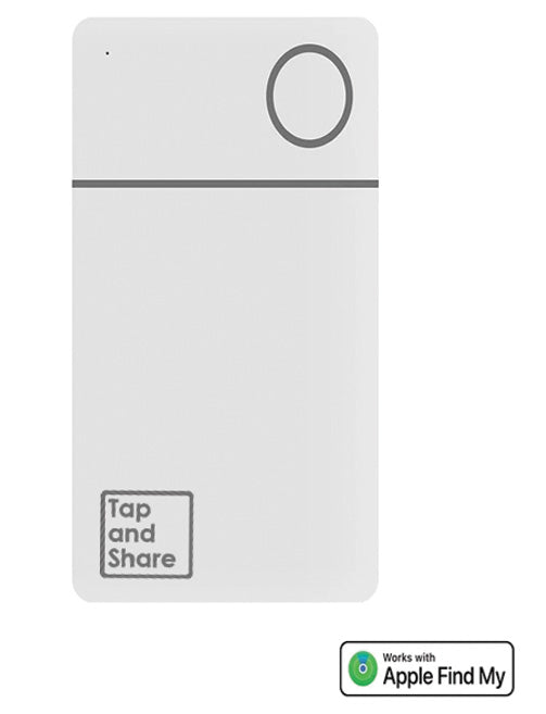 Tap and Share 2-In-1 SmartTrack iCard with 'Am I Lost' - Wallet Tracker - WORKS WITH THE APPLE® FIND MY™ APP