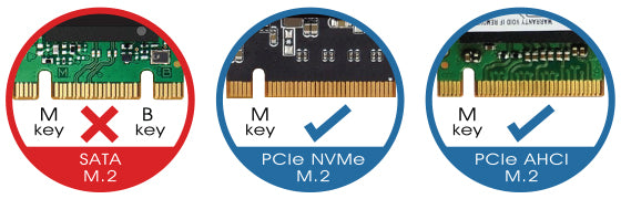 Aluminium Hard Drive Enclosure M.2 SSD M key to USB Type-C \ USB 3.0 Case