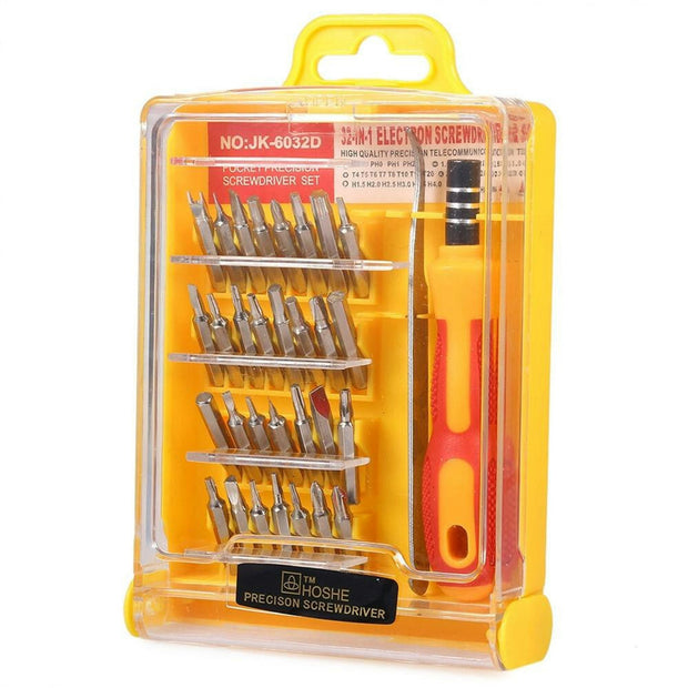 Dark Player 32 in 1 Precision Screwdriver Tool Kit Set | Laptop, Computers & Phone DIY Repair Portable Tool Kit