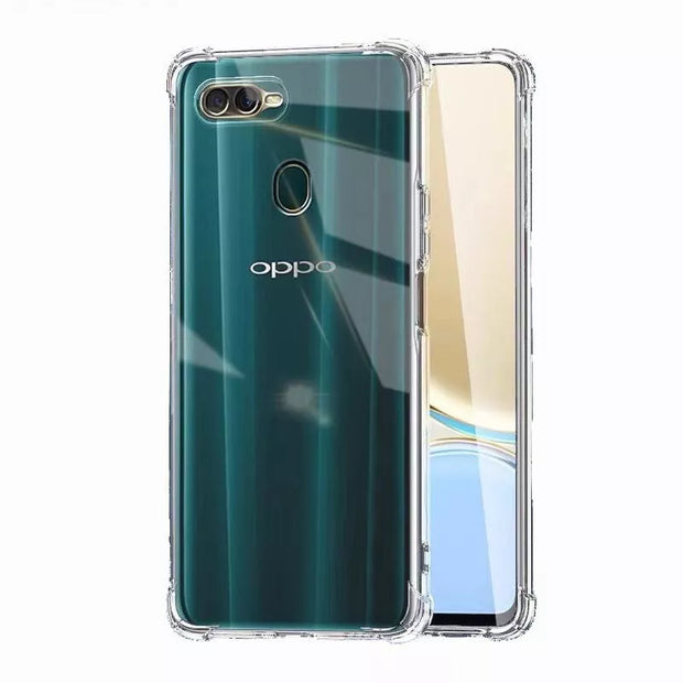 Ultra Thin Anti Impact Gel Case for OPPO A7 A7N - Clear