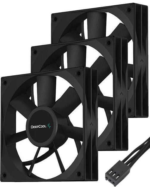 Deepcool DF120 120mm Case Fan - 3 Pack | PWM – Tech Junction