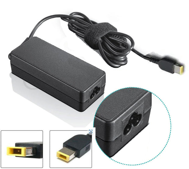 65W Laptop Charger AC Adapter - Square Tip | 20V | 3.25A