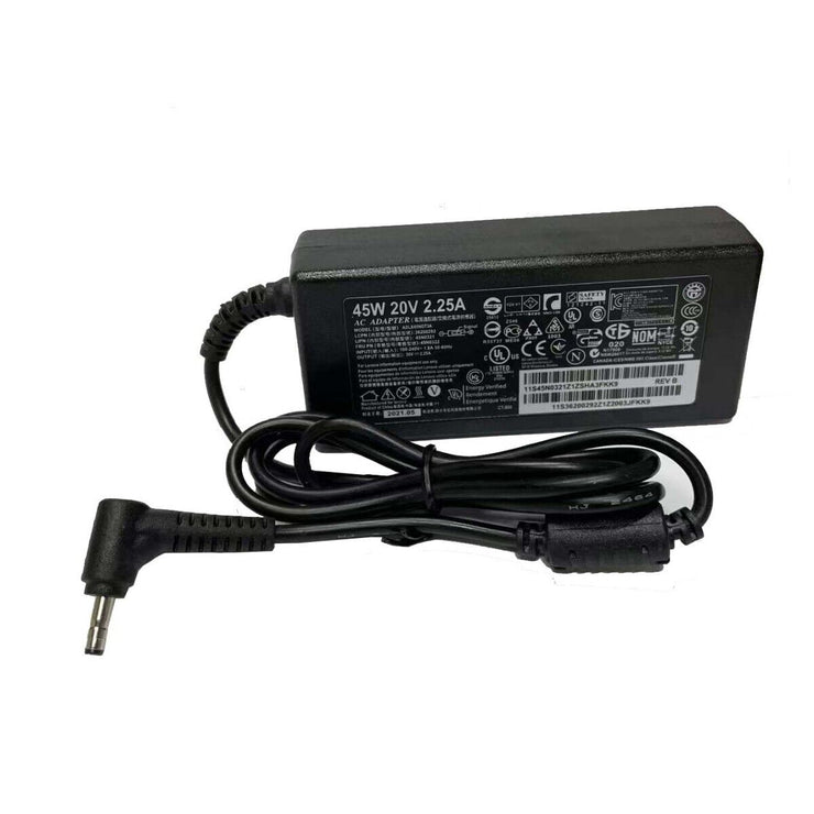 45W 20V 2.25A Laptop Charger for Lenovo Ideapad, Chromeboo & Yoga | Connector size: 4.0mm*1.7mm