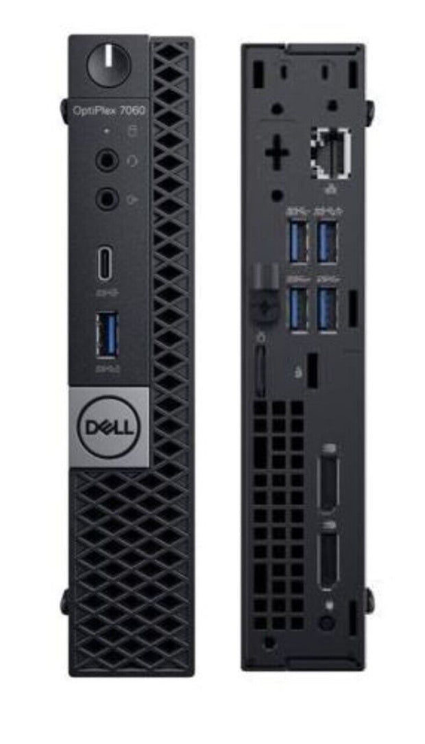 Tech Junction Signature Office PC - Dell OptiPlex 7060 USDT PC | Intel Core i5-8500T @3.50GHz M/T | 32GB RAM | 256GB NVMe | 1TB HDD | WIFI + BT |Ex-Demo