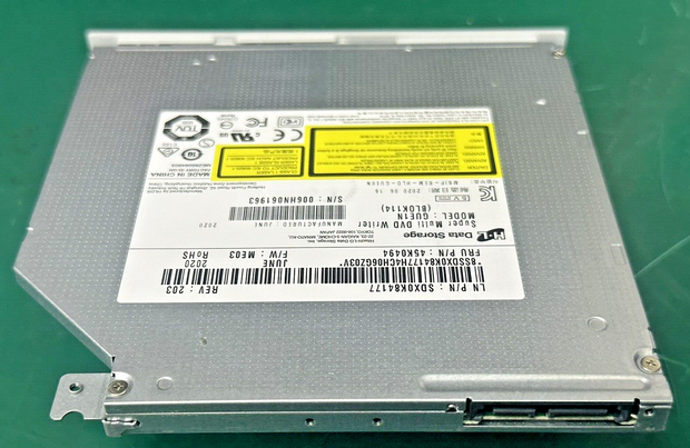 Lenovo SUPER MULTI DVD WRITER 9.0mm GUE1N SATA Super Multi DVD±RW ideacentre 45K0494