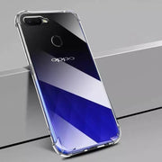 Ultra Thin Anti Impact Gel Case for OPPO A7 A7N - Clear