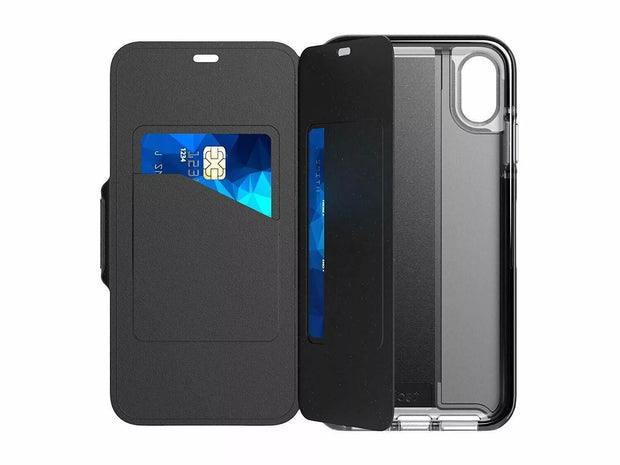 Tech21 Evo Wallet Phone Case for iPhone X / Xs - Black