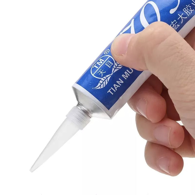 50g High Temperature Resistant Liquid Silicone Rubber 703 Sealing Glue Adhesive - Ideal for Electronics, Glass Repair & More