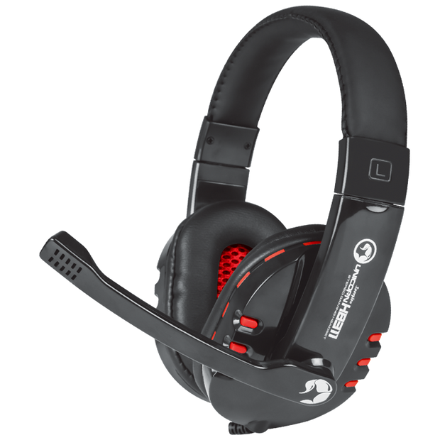 Marvo Gaming Headsets With Ear Cushions and Adjustable Mic