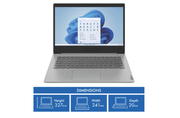 Lenovo IdeaPad 3 Slim 14" Laptop |Intel Core i5 11th Gen @4.20GHz | 8GB RAM | 256GB NVMe | Windows 11