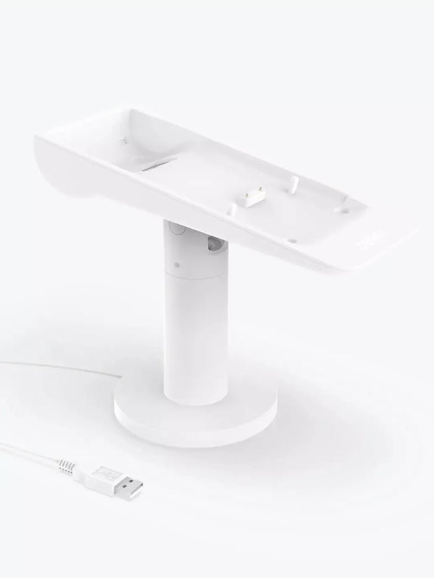 Zeller Powered Stand For Zeller Terminal 1 - High 18cm (White) w\ Power adapter