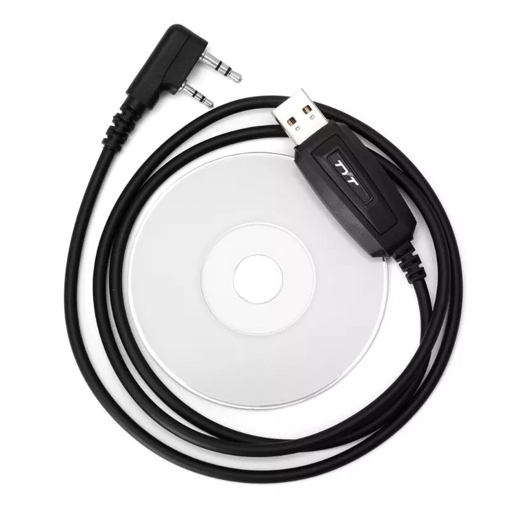 USB Programming Cable + CD Software for TYT MD-380 Two way Radio