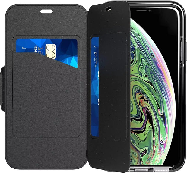 Tech21 Evo Wallet Phone Case for iPhone X / Xs - Black