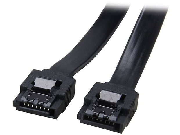 MSI Premium SATA3.0 Data Cable 7-Pins Straight to 7-Pins Right Angle 90 Degrees + 7-Pins Straight to 7-Pins Straight | 50cm | 2 Pack