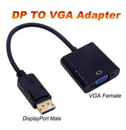 Dark Player DisplayPort (M) to VGA (F) Adapter