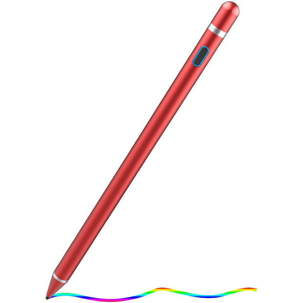 Red Active Stylus Pen Ultra Fine Capacitive Touch Screen Pencil for IOS | Android | Tablet | Mobile Phones  | Writing | Drawing | Universal