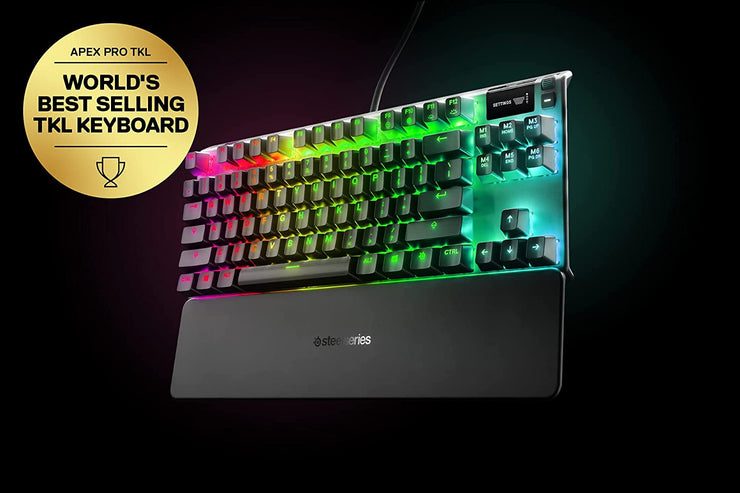 SteelSeries Apex Pro TKL Black Mechanical Gaming Keyboard