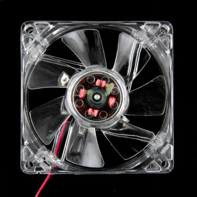2 Pack | 80mm Silent Cooling RGB Computer Case Fan | Molex connection ...