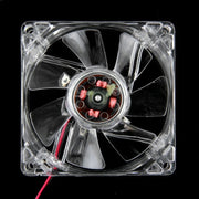 2 Pack | 80mm Silent Cooling RGB Computer Case Fan | Molex connection