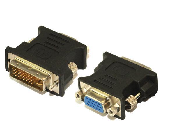 Dark Player DVI-I (M) to VGA (F) Adapter - Male to Female
