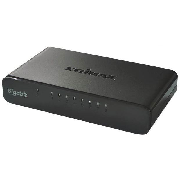 Edimax 8 Port Gigabit Desktop Switch 10/100/1000MBPs