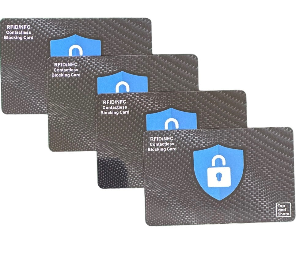 Secure Sleeve For Payment Cards 5pk Gold Credit Card Sleeve RFID SECURE  54x86 Mm 5 Pack Card Guards
