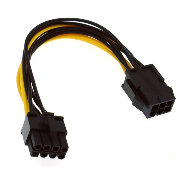 Dark Player 20cm PCIe 6-Pin to 8-Pin Adapter PSU Cable