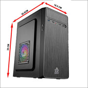 Dark Player ONE M-ATX PC Case w/ DVD Drive Bay